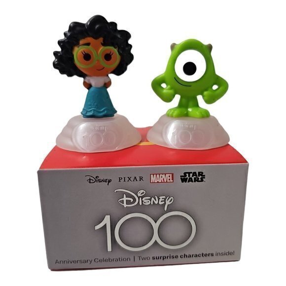 Disney 100 Years Of‎ Magic McDonald's Toys 2023 Mike Wazowski & Mirabel Box 04 - Picture 1 of 1